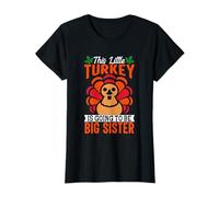 Cette Petite Dinde va Devenir Une Grande sœur T-Shirt