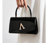 Cette pochette de luxe charmante et discrète en cuir PU miroir de couleur unie est légère et portable, ce qui en fait un choix idéal pour les adolescentes, les femmes, les étudiantes, les jeunes profe