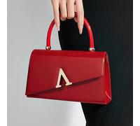 Cette pochette en cuir PU miroir de couleur unie, charmante et de luxe discret, est légère et portable, ce qui en fait un choix idéal pour les adolescentes, les femmes, les étudiantes, les nouvelles p