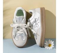 (Cette pointure pour enfants est petite, veuillez prendre une taille au-dessus pour un meilleur ajustement) Chaussures de sport casual à enfiler pour filles/garçons, convenant pour toutes les saisons,