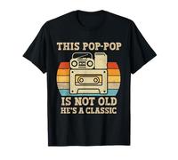 Cette pop pop n'est pas vieille, c'est une cassette de musique rétro classique T-Shirt