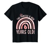 Cette Princesse a 6 Ans ! 6e Anniversaire Sixième Anniversaire T-Shirt