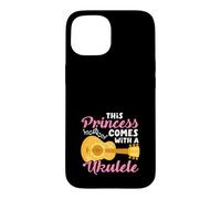 Cette Princesse est livrée avec Un ukulélé drôle Musicien Coque pour iPhone 15