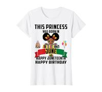 Cette Princesse est née en Juin, Petite sœur et Fille T-Shirt