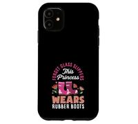 Cette Princesse Porte des Bottes en Caoutchouc Amusantes pour Le Jardinage Coque pour iPhone 11