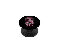 Cette Princesse Porte des Pointes PopSockets PopGrip Adhésif
