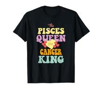 Cette Reine des Poissons Aime Son Roi du Cancer T-Shirt