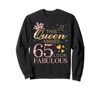 Cette Reine Donne à 65 Ans Un Look Fabuleux pour Le Jour B de Son 65e Anniversaire Sweatshirt