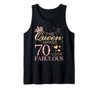 Cette Reine Donne Un Look Fabuleux à 70 Ans, Jour B de sa 70e Anniversaire Débardeur