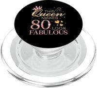 Cette Reine Donne Un Look Fabuleux à 80 Ans, Jour de sa 80e Anniversaire PopSockets PopGrip pour MagSafe