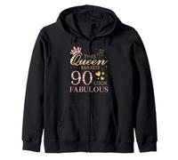 Cette Reine Donne Un Look Fabuleux à 90 Ans, Jour B de sa 90e Anniversaire Sweat à Capuche