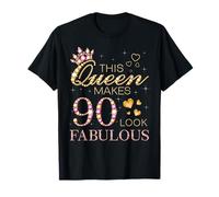 Cette Reine Donne Un Look Fabuleux à 90 Ans, Jour B de sa 90e Anniversaire T-Shirt