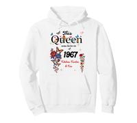 Cette Reine est née en 1967 (Anniversaire des Filles et des Femmes) Sweat à Capuche