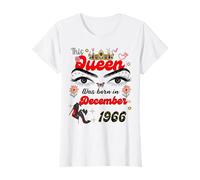 Cette Reine est née en décembre 1966, Anniversaire de décembre : Femmes T-Shirt