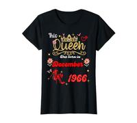 Cette Reine est née en décembre 1966, Anniversaire de décembre : Femmes T-Shirt