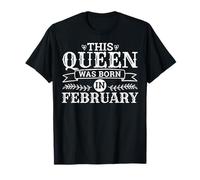Cette Reine née en février T-Shirt