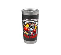 Cette réunion aurait pu être un bureau de boxe de loup de poing Gobelet isotherme en acier inoxydable double paroi