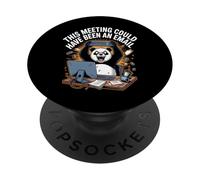 Cette réunion aurait PU être Un Panda par e-Mail PopSockets PopGrip Adhésif