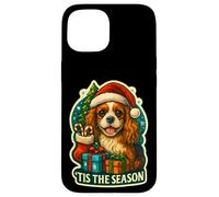 Cette Saison : Cavalier King Charles Spaniel Christmas | CKCS Coque pour iPhone 15
