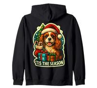 Cette Saison : Cavalier King Charles Spaniel Christmas | CKCS Sweat à Capuche