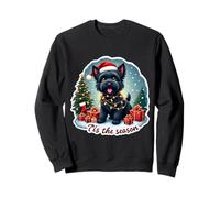 Cette Saison, Un Chien Terrier Russe Noir, Passe Un Joyeux Noël Sweatshirt