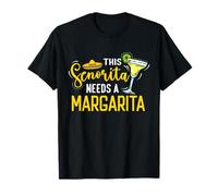 Cette Señorita A Besoin D'une Margarita Parti Cinco De Mayo T-Shirt