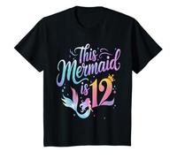 Cette Sirène Est 12 Tenue d'anniversaire pour Les Filles T-Shirt