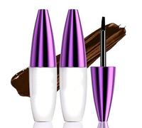 Cette teinture à sourcils pelable est waterproof, résistante à la transpiration et aux bavures, pour des sourcils naturellement fournis. (Lot de 2, marron clair)