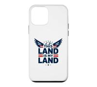 Cette Terre est ma Terre Aigle Patriotique Coque pour iPhone 12 Mini