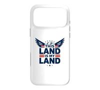 Cette Terre est ma Terre Aigle Patriotique Coque pour iPhone 17 Pro Max