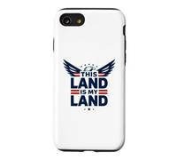Cette Terre est ma Terre Aigle Patriotique Coque pour iPhone SE (2020) / 7/8