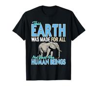 Cette Terre Est pour Tous Amoureux des Animaux T-Shirt