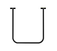 Cette Tringle à Rideaux réglable, avec Son Rail métallique Robuste, est idéale comme séparateur de Salle de Bain, de Dressing ou de Cabine d'essayage.