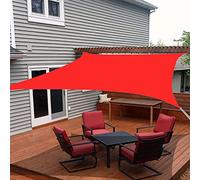 Cette Voile d'ombrage rectangulaire de 4 m x 8 m, avec Son auvent, est idéale pour Une terrasse, Un abri de Voiture, Un Jardin ou Une Cour arrière. Elle Bloque Les Rayons du Soleil et Bien p