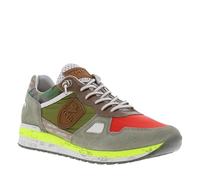 Cetti - Baskets Basses en Cuir Vert et Taupe - Taille Numeric_41