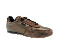 CETTI Blucher Sport Sneaker Métallisé Femme 1998, or, 36 EU