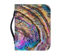 Ceudet Bible Covers Étui de protection pour femme Grand sac de transport pour la Bible, Marbre bleu 03, x-large