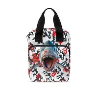 Ceudet Étui de Bible avec marque-page pour homme et femme avec poche zippée, Requin camouflage, Taille unique
