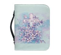 Ceudet Housse de Bible pour femme - Grande housse de Bible élégante avec poignées - Étui de transport pour homme - Cadeau de la Bible - Protecteur de livre pour les amateurs de livres, étoiles