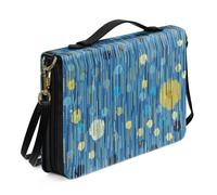 Ceudet Housse de livre pour Bible en cuir - Étui de transport pour Bible occidentale - Pour homme et femme, Dessins, x-large