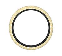 Ceudet Housse de volant jaune Vector Art abstrait épais et élastique en microfibre douce au toucher pour homme et femme (38,1 cm)