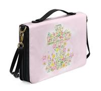 Ceudet Housses de bible en cuir pour homme et femme avec poches, sacs de bible et fourre-tout pour homme et femme, kit d'accessoires de bible, Carrefour, M
