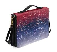 Ceudet Housses de bible personnalisées pour femmes et hommes - Trousse d'accessoires de Bible occidentale, Étoile à 5 branches, xx-large