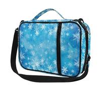 Ceudet Housses de bible pour filles et garçons - Étui biblique mignon avec sangle, Ice Crystal Snow Love, Taille unique