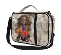 Ceudet Housses de bible pour filles et garçons - Étui biblique mignon avec sangle, Journal Basketball Girl, Taille unique