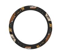 Ceudet Imagen De Pug Housse de volant antidérapante et respirante universelle 38,1 cm pour homme et femme