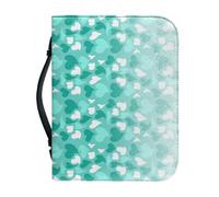 Ceudet Kit d'accessoires bibliques pour adolescentes, filles, femmes, sac fourre-tout biblique, Green Love, L