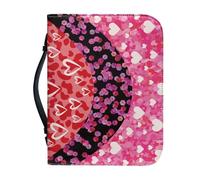 Ceudet Kit d'accessoires bibliques pour adolescentes, filles, femmes, sac fourre-tout biblique, Rouge Love04, L