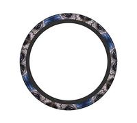 Ceudet Night Owls Housse de volant universelle de 38,1 cm pour homme et femme, protection de volant confortable pour SUV et berline