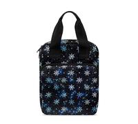 Ceudet Sac de couverture de la Bible Sacs d'église Housses de Bible Protecteur Bible Tote, Flocons de neige 01, Taille unique